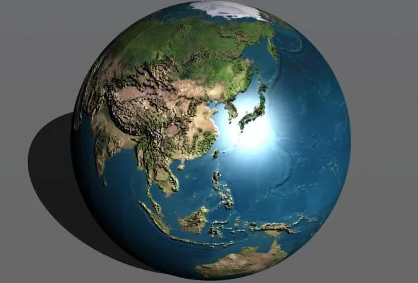 The planet Earth - 3D Model - ShareCG