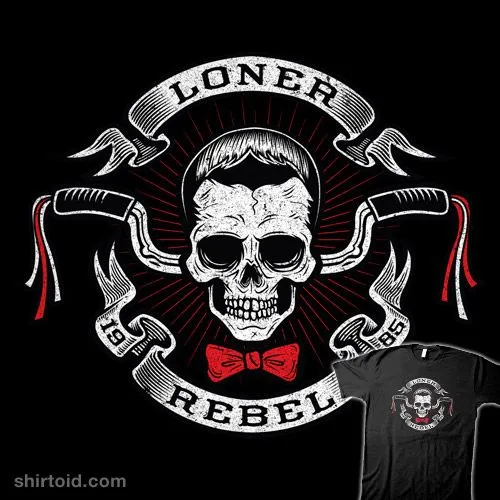 The Rebel Rider | Shirtoid