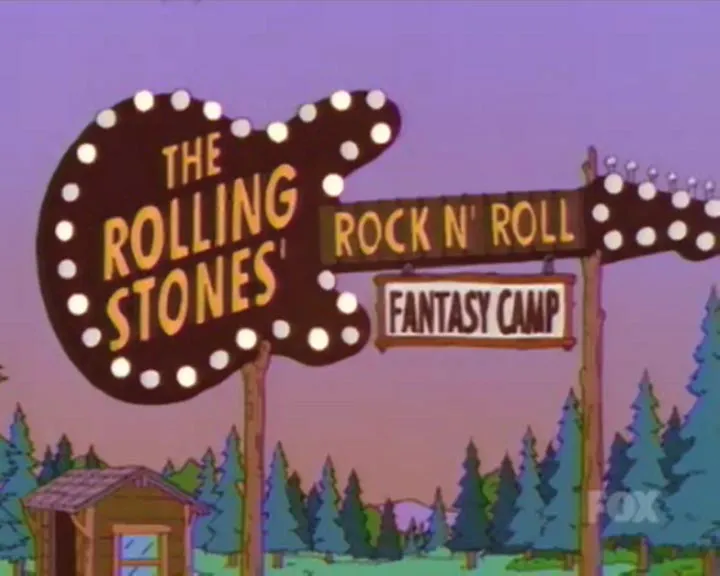 The Rolling Stones Rock N' Roll Fantasy Camp - Simpsons Wiki