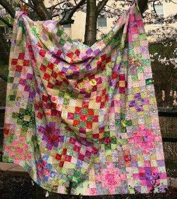 The Root Connection: Pastel Quilt