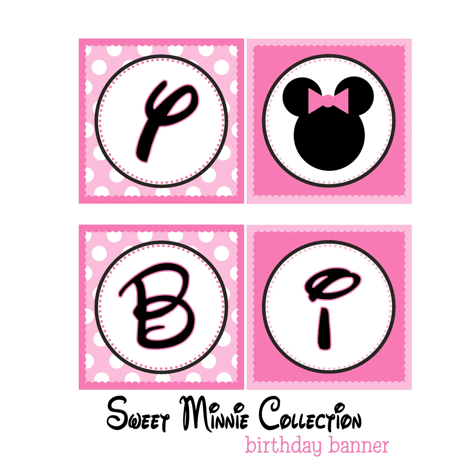 The Sweet Peach Paperie: Minnie Mouse Birthday Parties