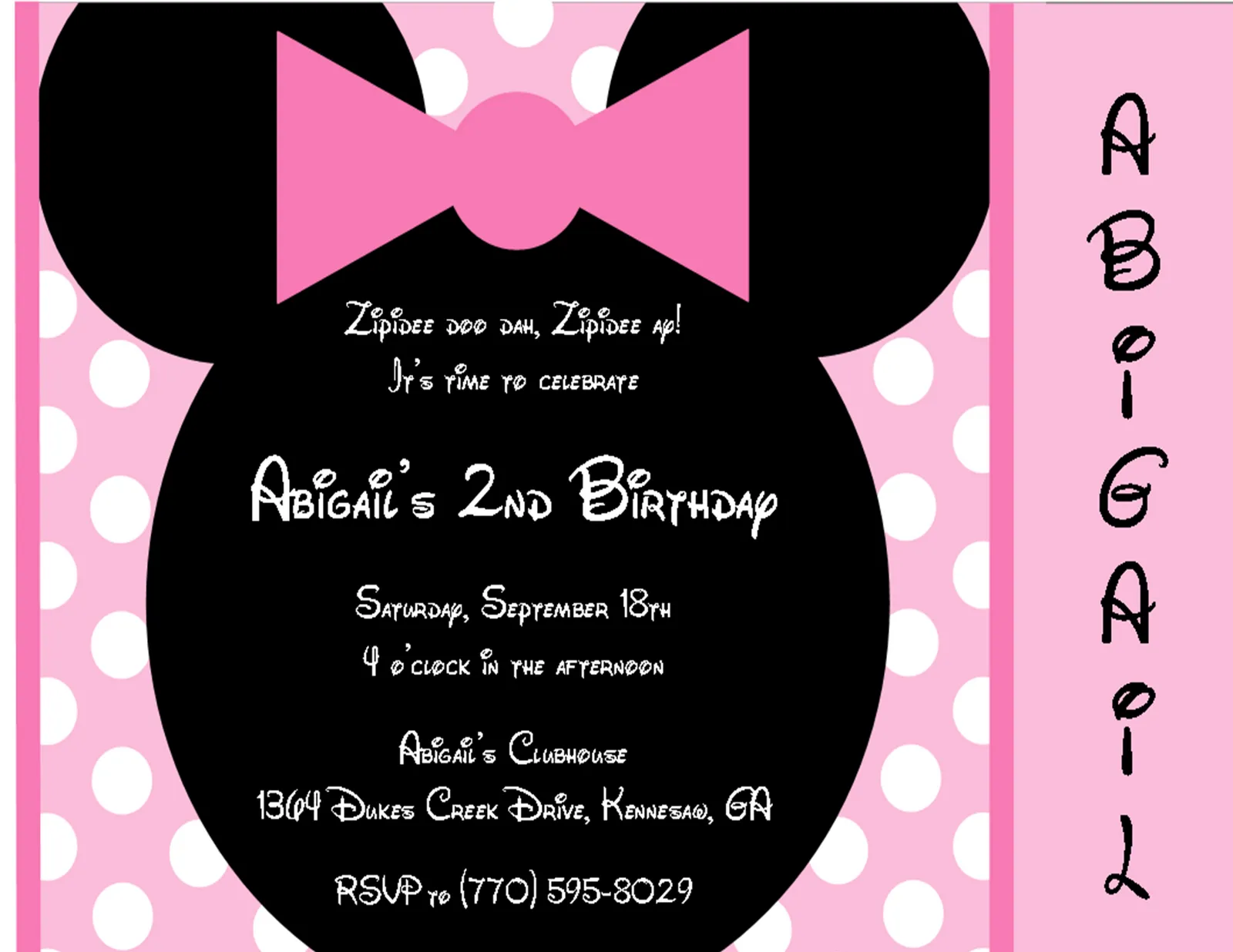 The Sweet Peach Paperie: Minnie Mouse Birthday Parties