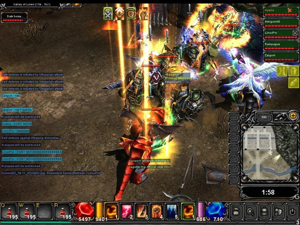 The top notch classic MMORPGs - Official Mu online