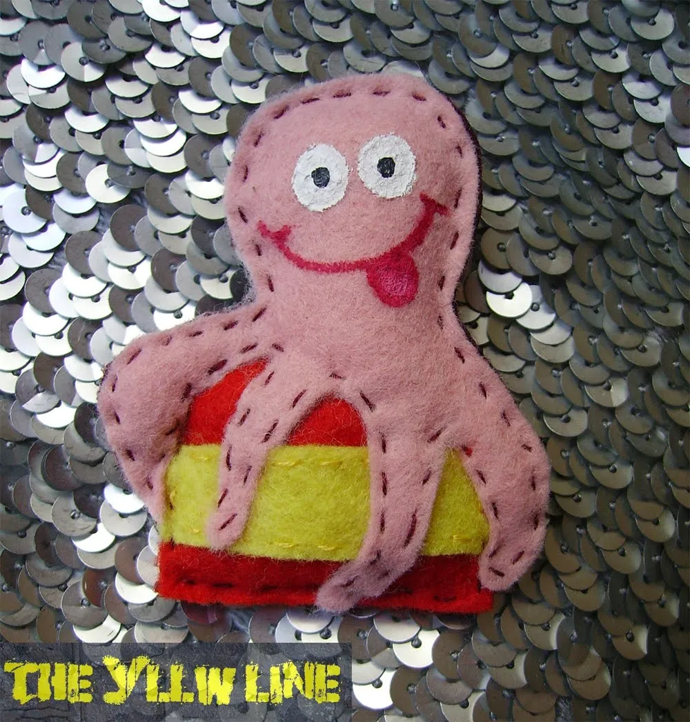 THE YLLW LINE: Broche del pulpo Paul
