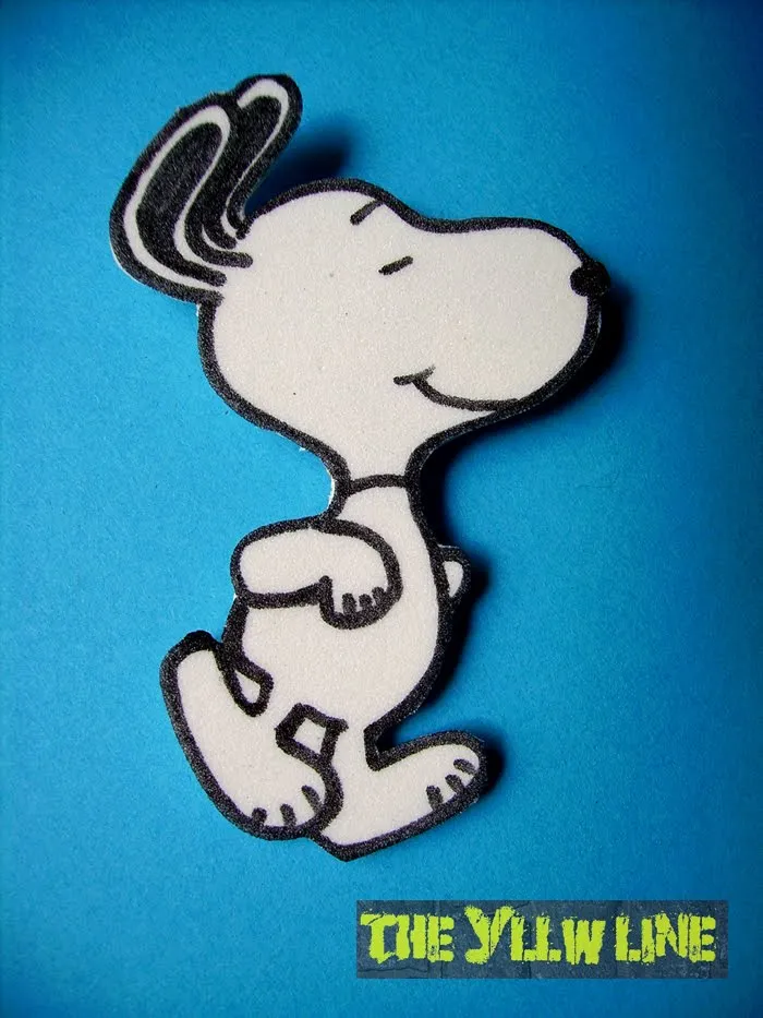 THE YLLW LINE: Broche de Snoopy