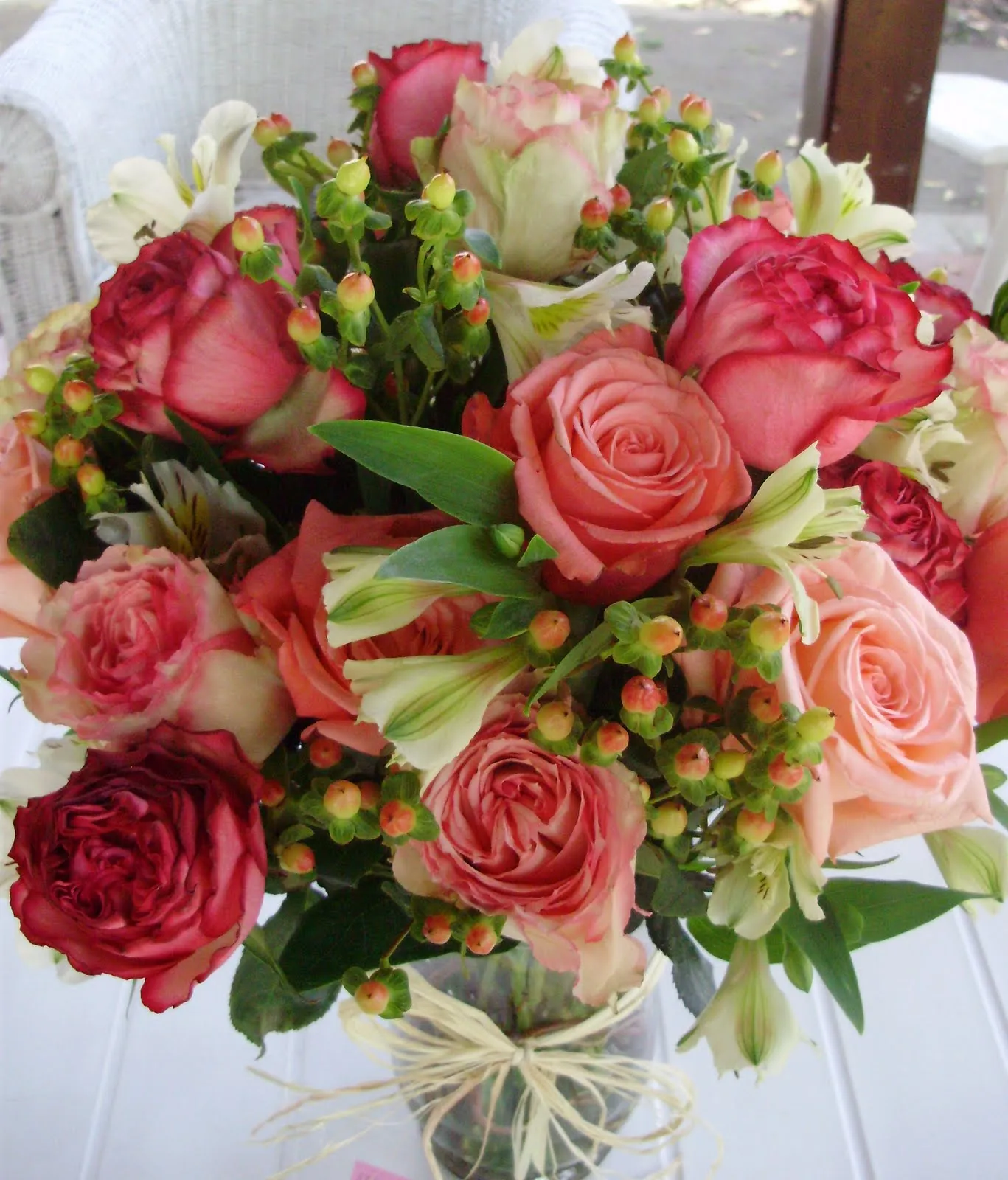 TheFlowerSpot: Arreglos con Rosas Rosadas