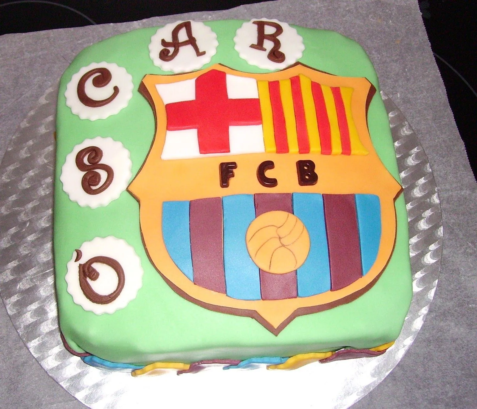 Thermo-Écija: FELIZ 6º CUMPLEAÑOS, TARTA DEL BARÇA.