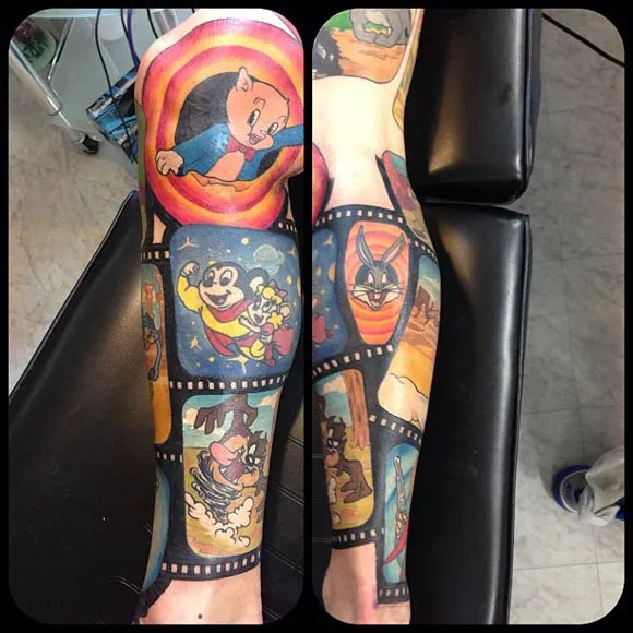 This is How You Do A Classic Animation Tattoo | Cartoon Brew