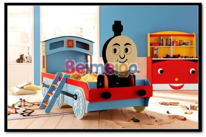 Thomas niños de cama / cartón tren de los niños del diseño de 955 ...