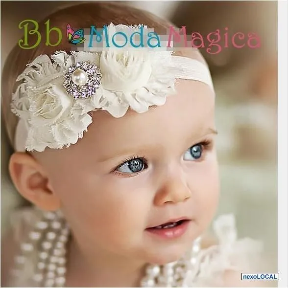 Tiaras para bebés y niñas bautizos - Imagui | tocados de bautizos ...