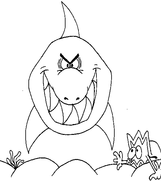 Tiburon para dibujar facil - Imagui