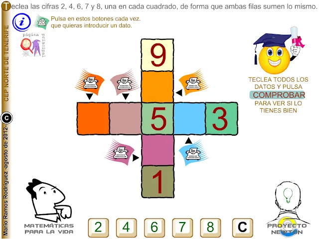 Las TIC en Primaria: MATEMÁTICAS PARA LA VIDA: JUEGOS PARA PENSAR