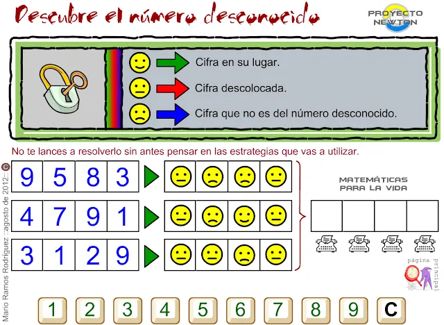 Las TIC en Primaria: MATEMÁTICAS PARA LA VIDA: JUEGOS PARA PENSAR