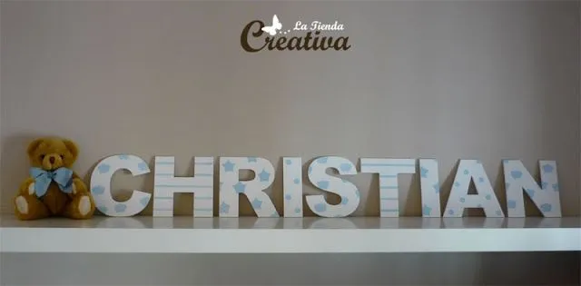 La Tienda Creativa - Letras para decorar y mucho más: mayo 2011