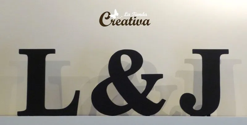 La Tienda Creativa - Letras para decorar y mucho más: Letras de ...