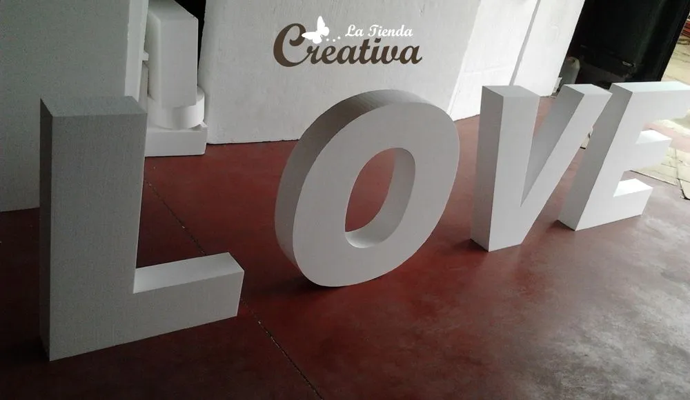 La Tienda Creativa - Letras para decorar y mucho más: Letras ...