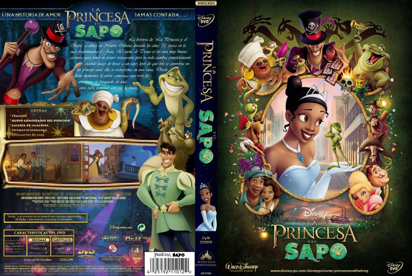 TIENDA DEL DVD: LA PRINCESA Y EL SAPO