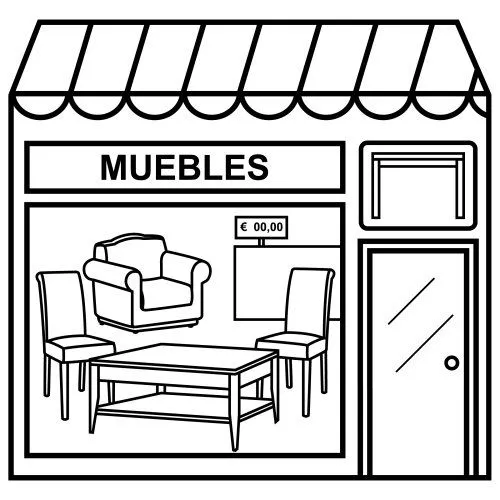 Tienda de juguetes para colorear - Imagui