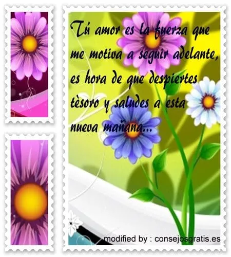 Tiernos Mensajes Con Imàgenes De Buenos Días Para Mi Novia ...