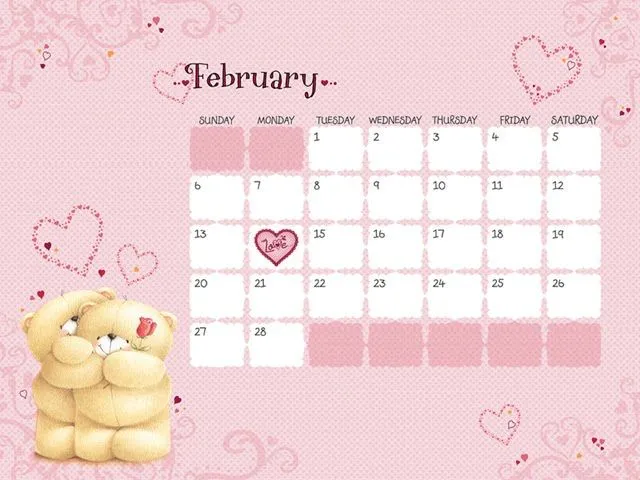 Tiernos Momentos.: Calendario 2011 Forever Friends