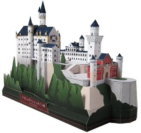 Tierra Infinita: MAQUETAS PARA ARMAR: CASTILLO NEUSCHWANSTEIN