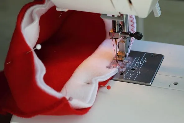 De Tijera Rapida: Como hacer un gorro de Papa Noel para bebé