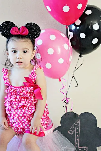 Tini Posh: Sophia's 1st Birthday - Minnie Mouse Party