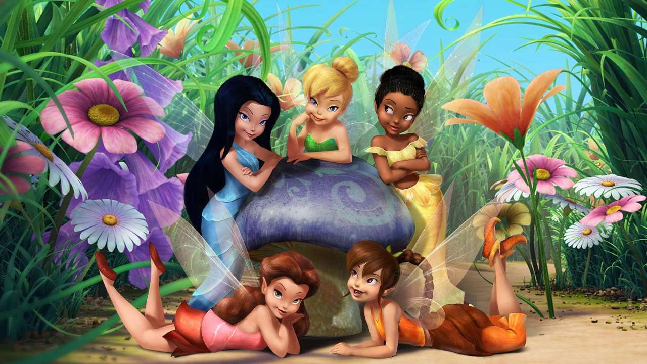 Tinker Bell y amigas - rompecabezas en línea