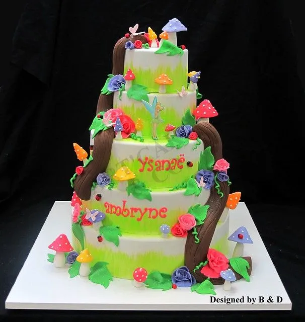 Tinkerbell baby shower cake | Flickr - Photo Sharing!