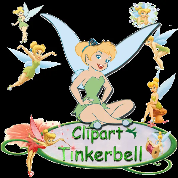 Tinkerbell Clipart. | Στάλες στο γαλάζιο ®