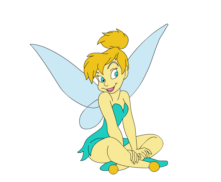 tinkerbell clipart 5 728x600 | Clipart Panda - Free Clipart Images