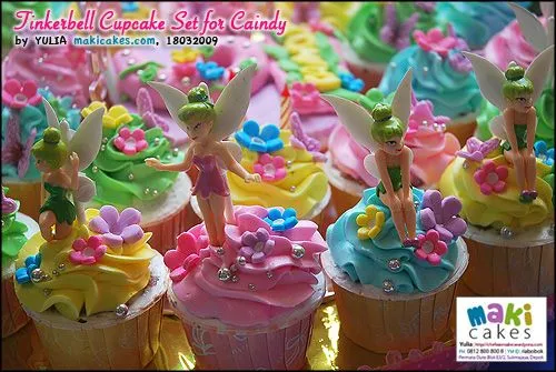Tinkerbell Cupakes for Caindy | mama kintan & kinar & bagas ...