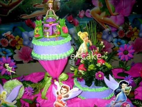 tinkerbell decoration by scarlet - YouTube