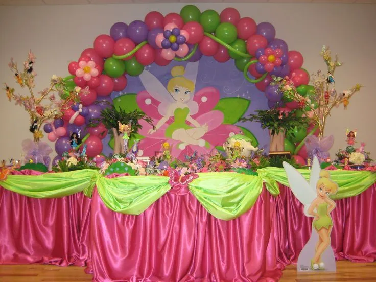 tinkerbell party decoration | Party Ideas | Pinterest