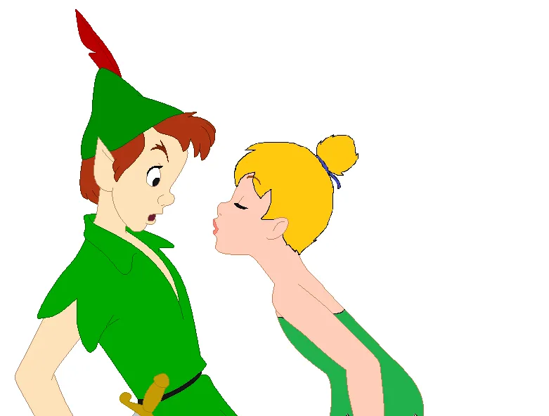 Tinkerbell y peter pan - Imagui