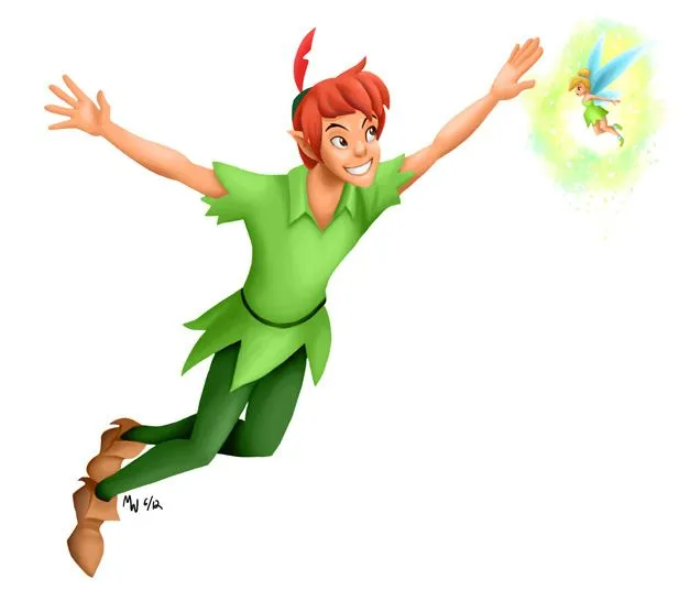 Tinkerbell y peter pan - Imagui