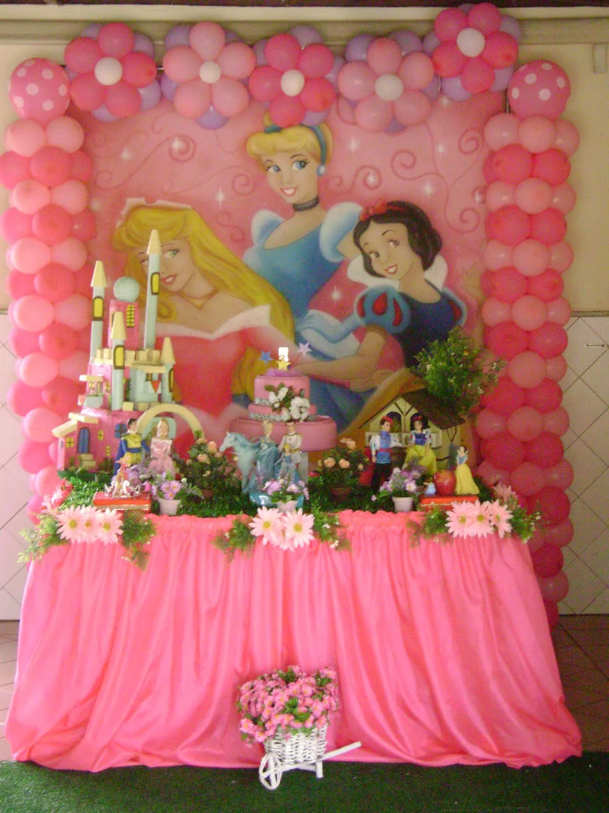 TIO MARCÃO RECREAÇÃO FESTAS E EVENTOS: Decoração "As Princesas"