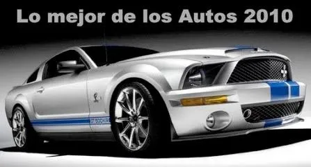 Todo tipo de coches 2010: Los nuevos carros del 2010!!!