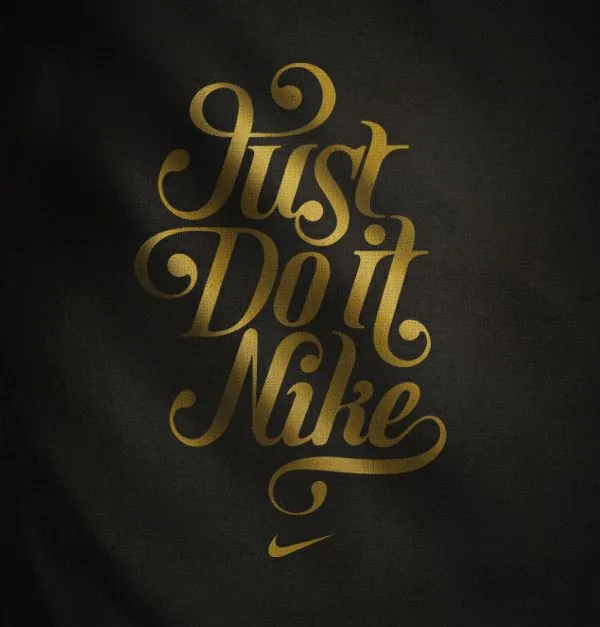 Tipografía Nike por Mats Ottdal | Designals