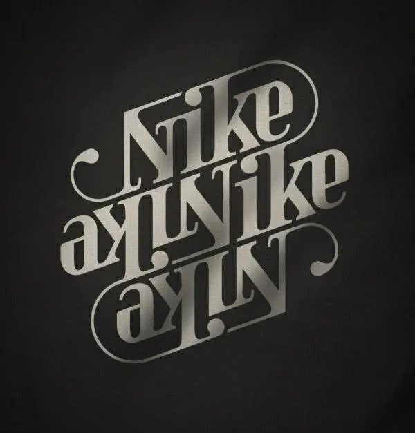 Tipografía Nike por Mats Ottdal - Paperblog