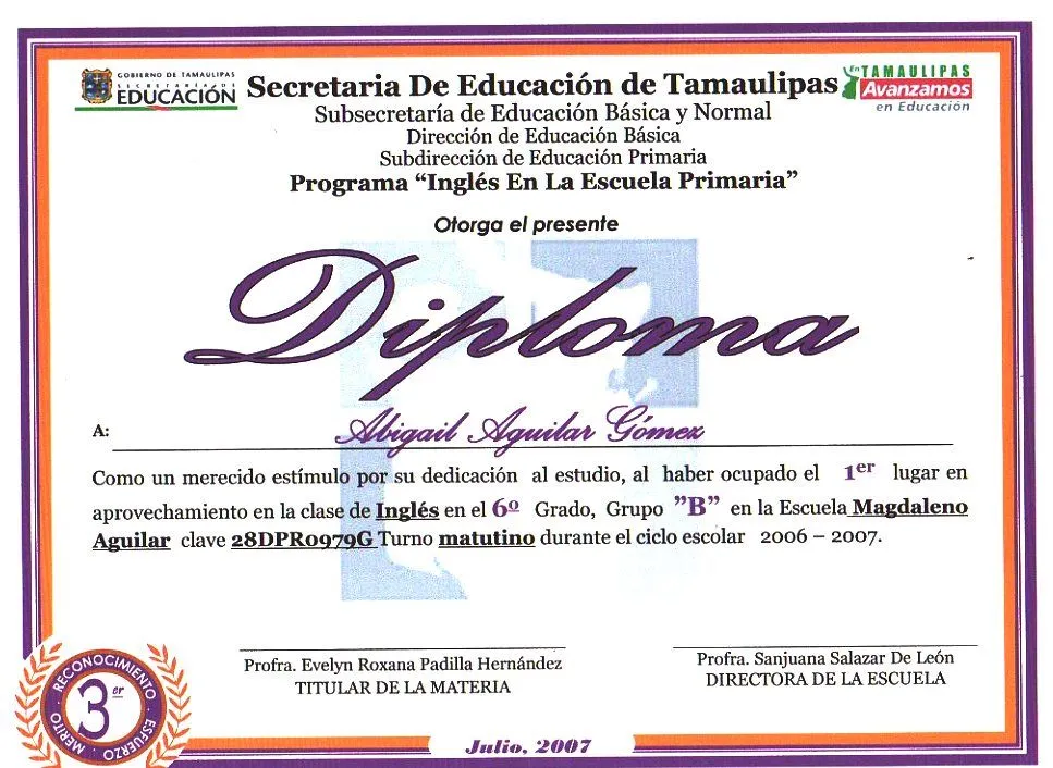 Tipos de diplomas - Imagui