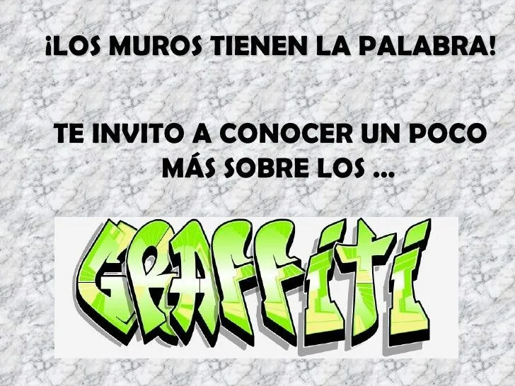 Tipos de graffiti