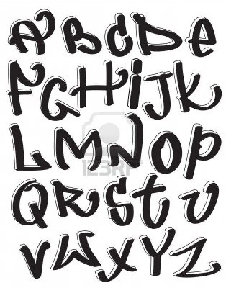 tipos de letras para graffitis - Nocturnar | LETRAS | Pinterest ...