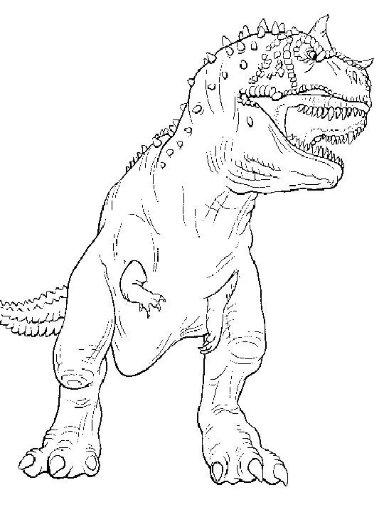 Tiranosaurio rex para colorear - Imagui