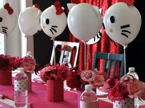 Tirsa Lago: FIESTA CUMPLE HELLO KITTY