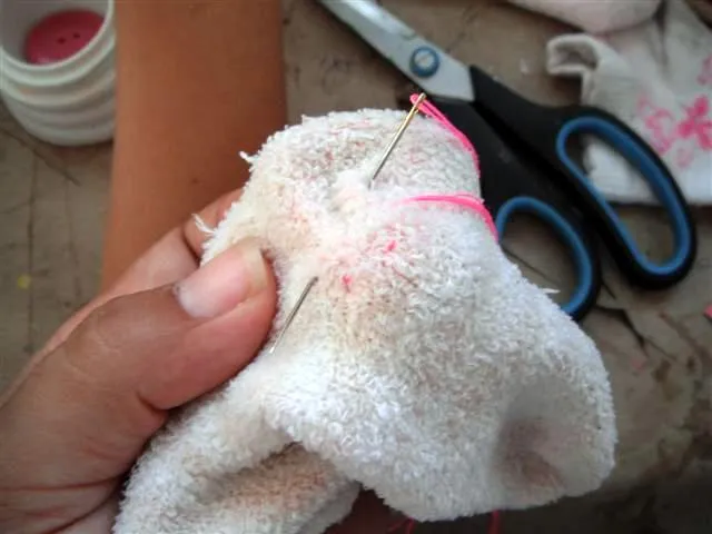 Titeres de calcetin de cerdito - Imagui