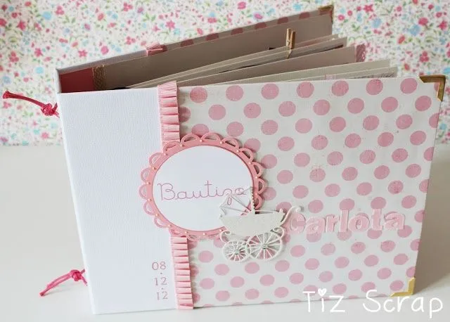 Tiz Scrap: Una bonita forma de recopilar el Bautizo de tu bebé ...