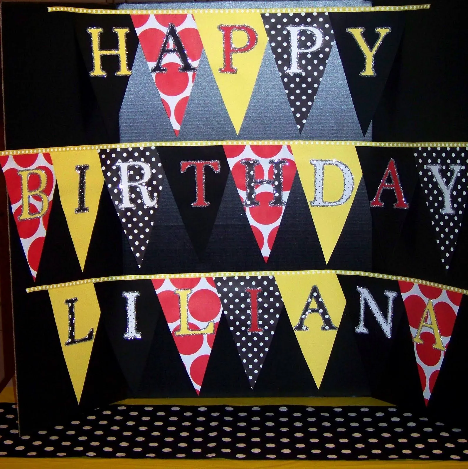 To Zebra Celebrations: Minnie Mouse Birthday Banners