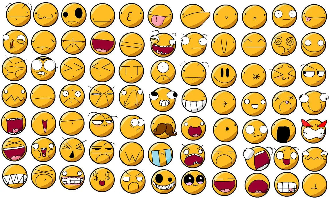 D ToDo Para To2: Decoración uñas Emoticons