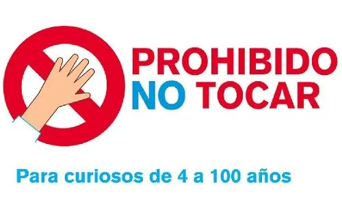 Prohibido no tocar